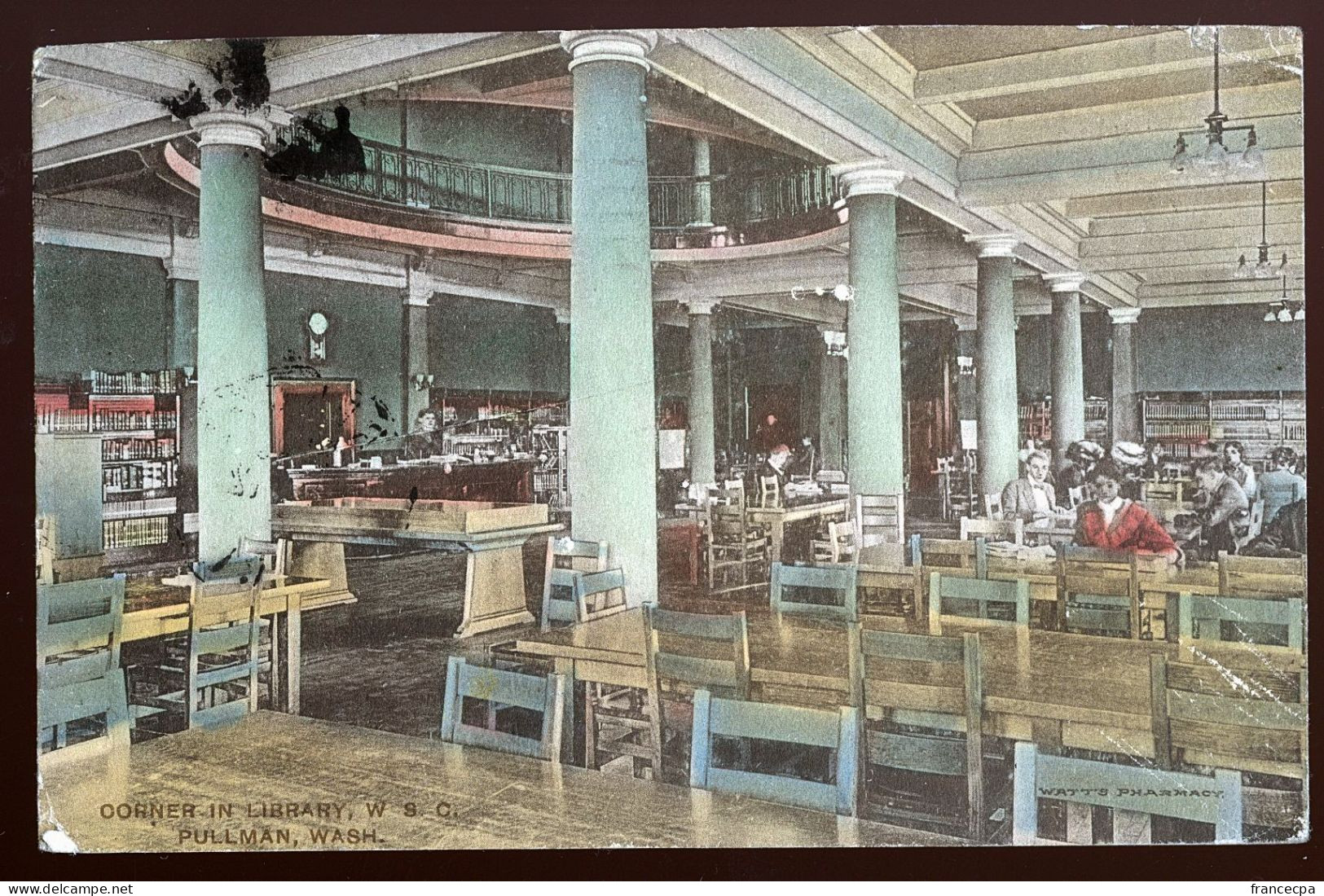 ETATS-UNIS 157 - Pullman Washington - Corner In Library - Autres & Non Classés