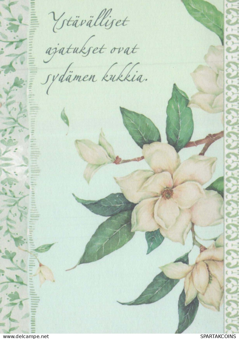 FLEURS Vintage Carte Postale CPSM #PBZ236.FR - Fleurs