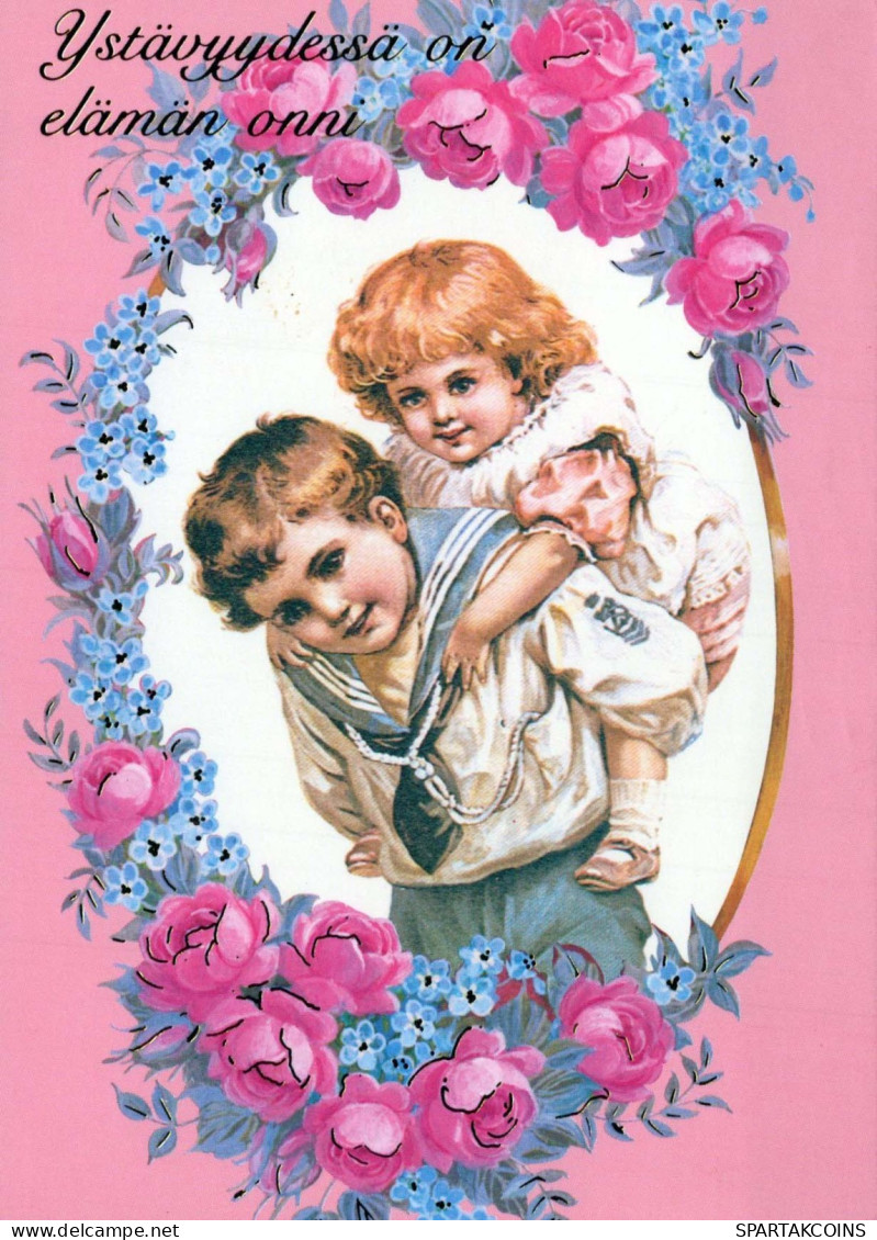 ENFANTS Portrait Vintage Carte Postale CPSM #PBU946.FR - Abbildungen