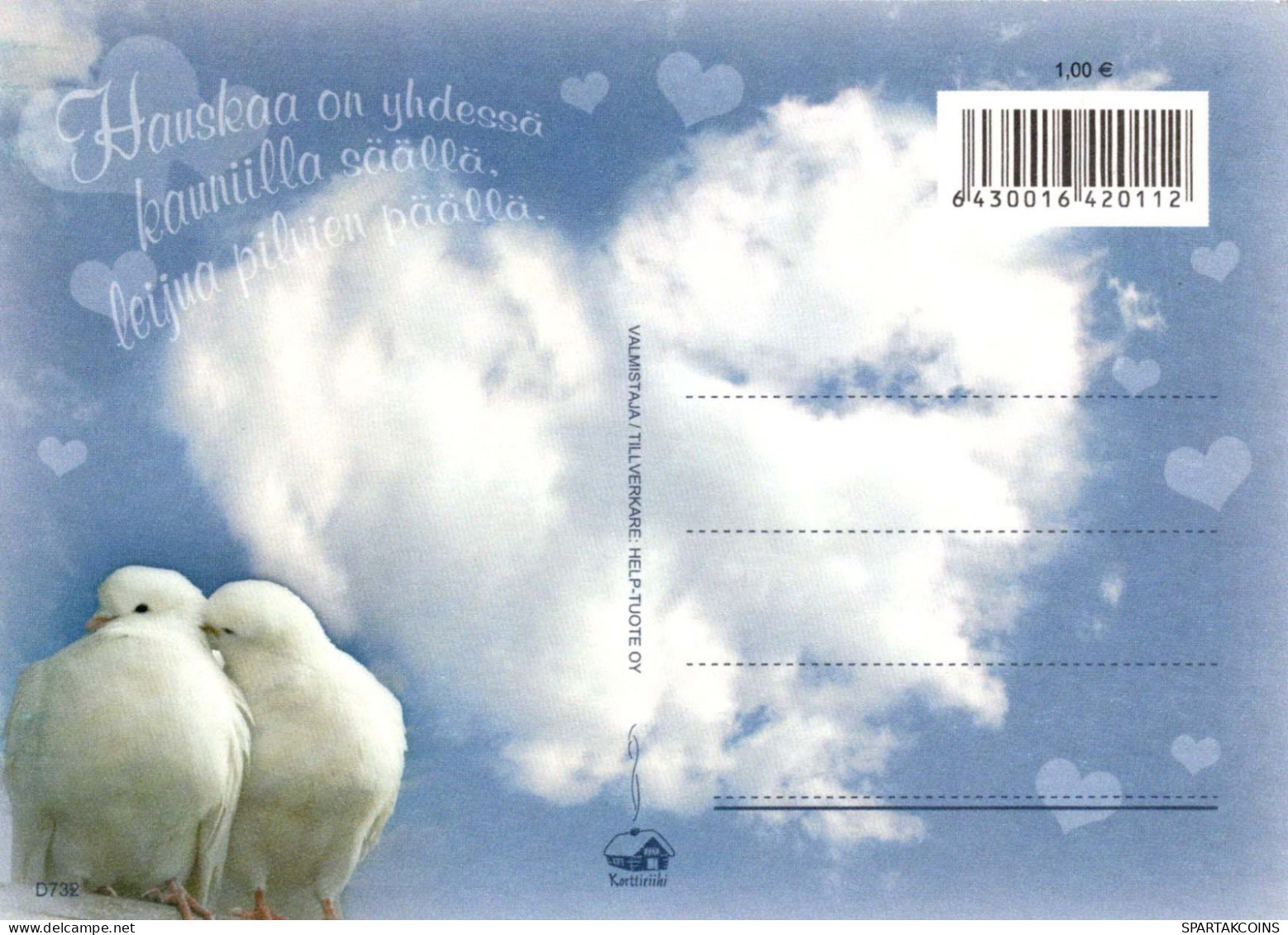 OISEAU Animaux Vintage Carte Postale CPSM #PBR403.FR - Birds