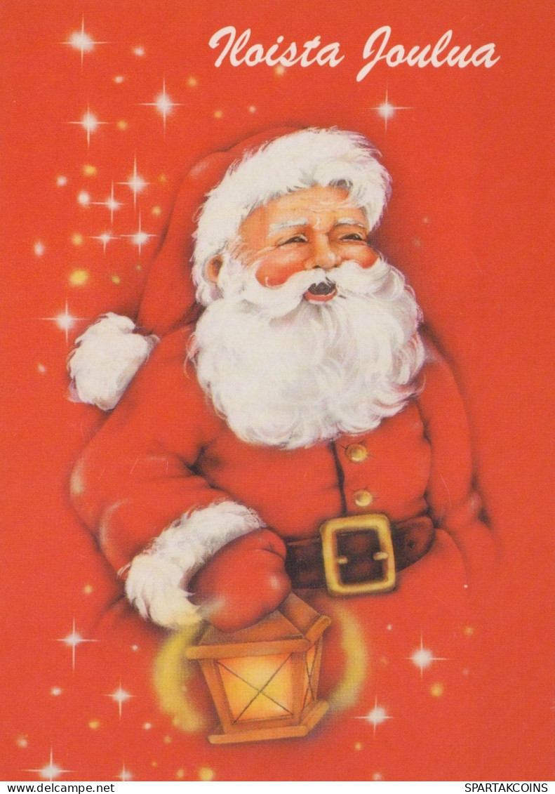 BABBO NATALE Natale Vintage Cartolina CPSM #PAJ775.IT - Santa Claus