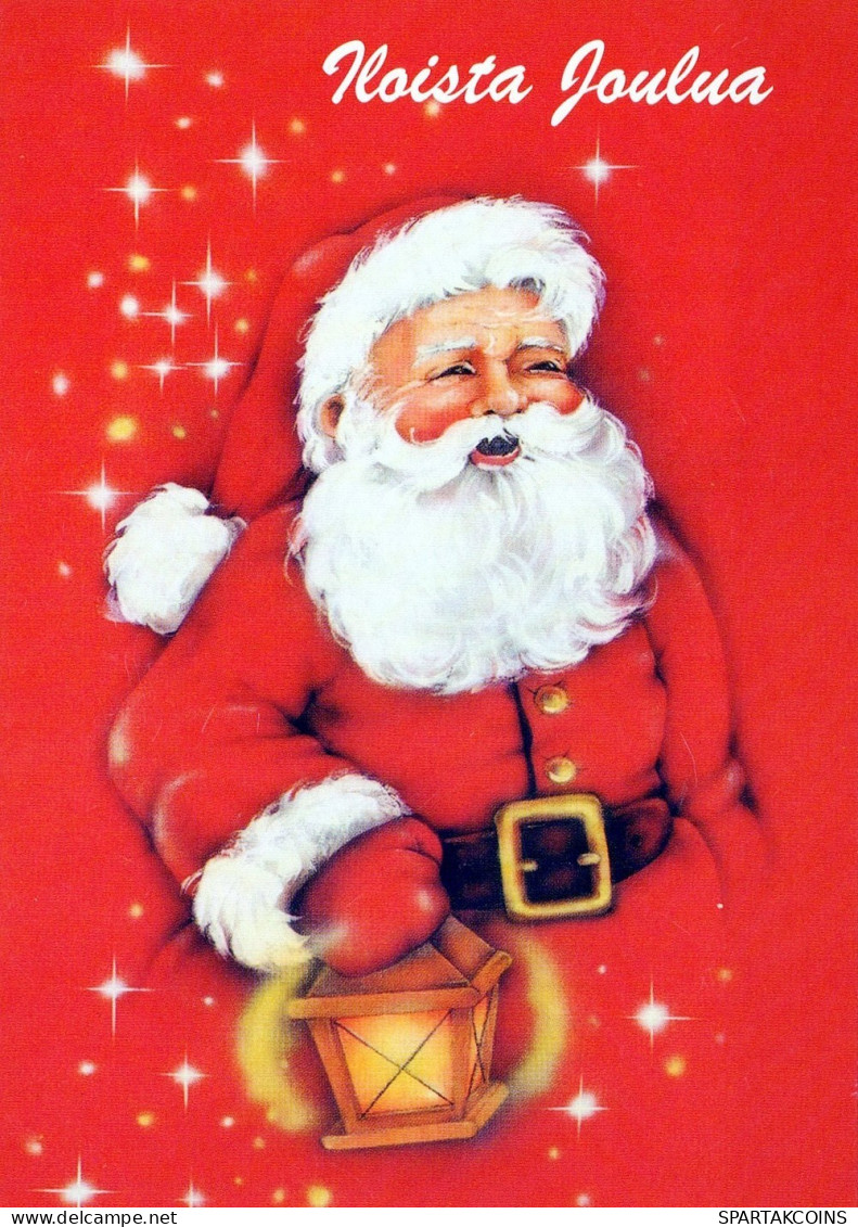 BABBO NATALE Natale Vintage Cartolina CPSM #PAJ775.IT - Santa Claus