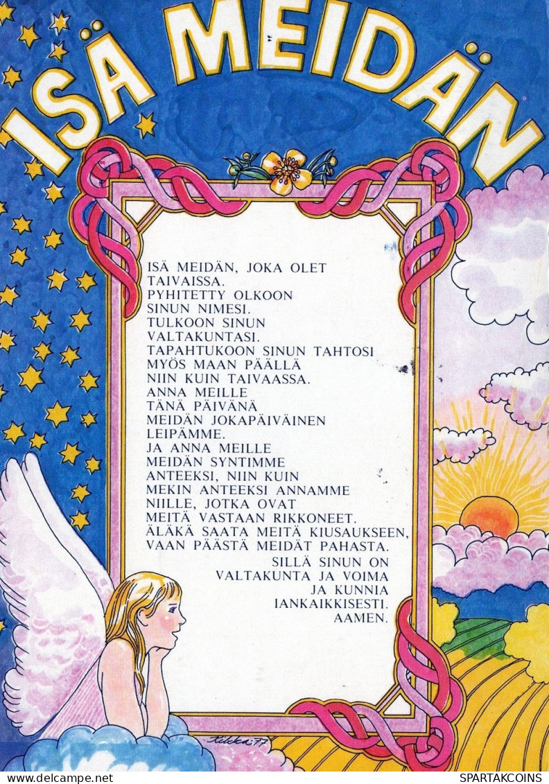 ANGELO Buon Anno Natale Vintage Cartolina CPSM #PAH295.IT - Angels