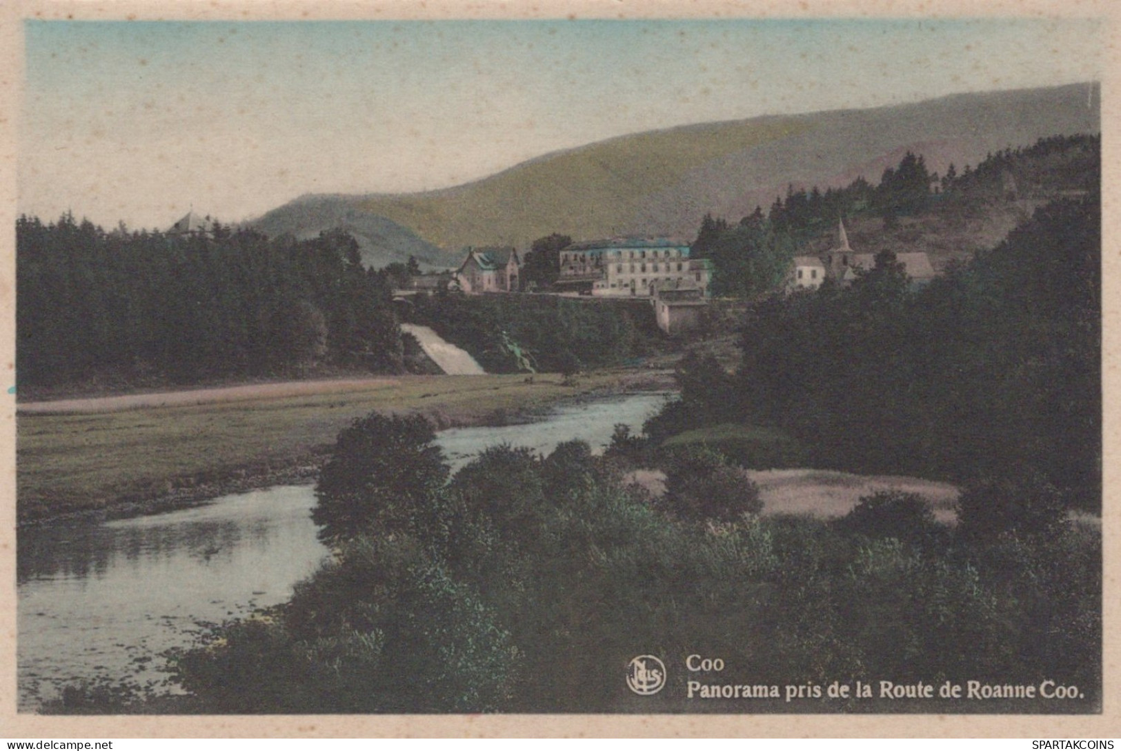 BELGIEN COO WASSERFALL Provinz Lüttich (Liège) Postkarte CPA Unposted #PAD121.DE - Stavelot