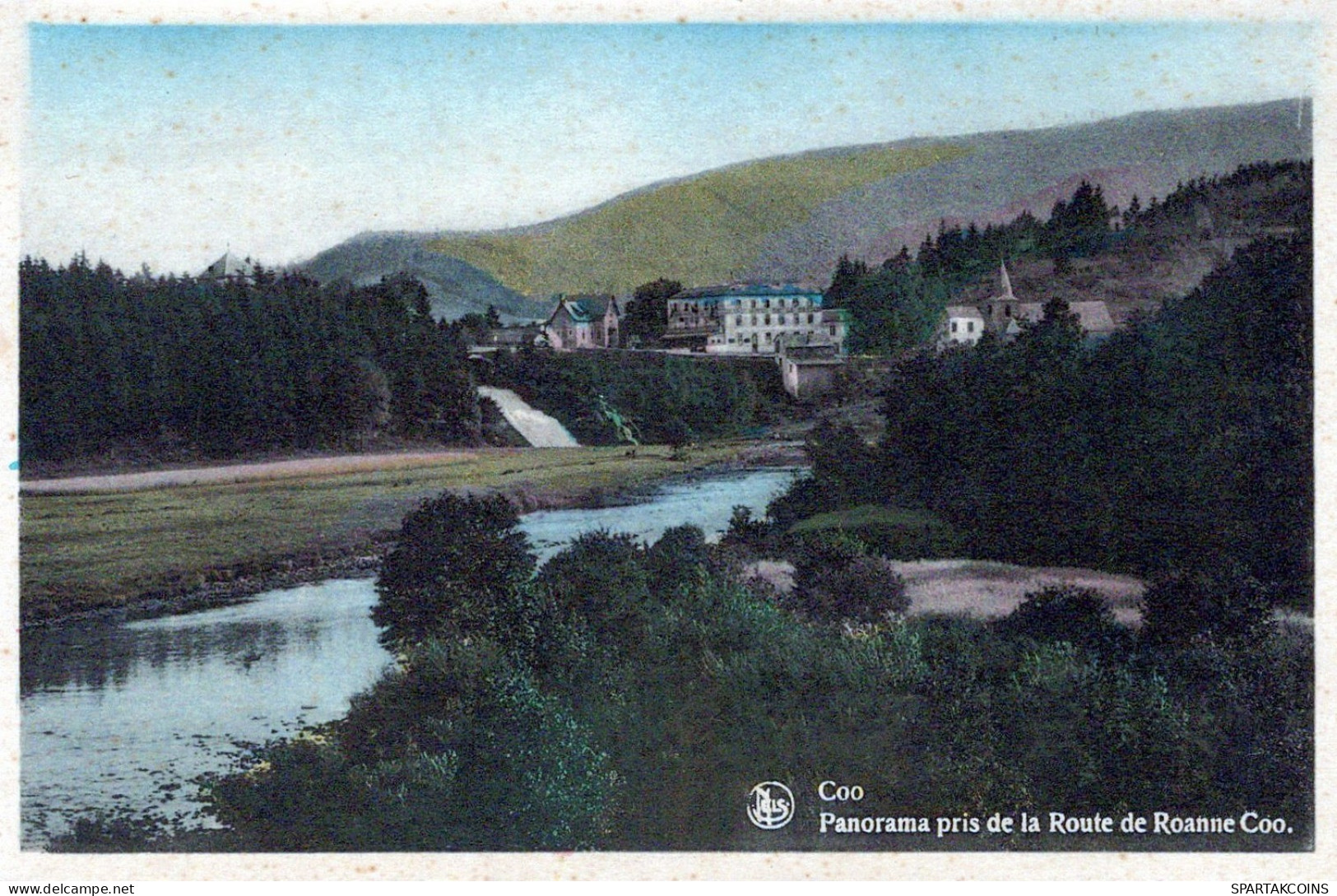 BELGIEN COO WASSERFALL Provinz Lüttich (Liège) Postkarte CPA Unposted #PAD121.DE - Stavelot