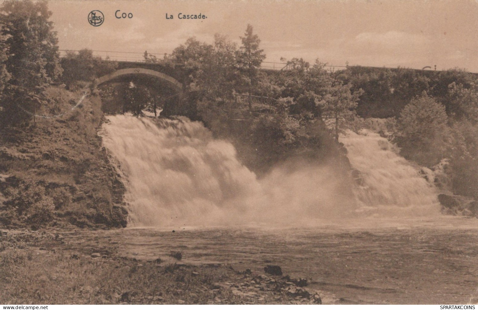 BELGIEN COO WASSERFALL Provinz Lüttich (Liège) Postkarte CPA #PAD184.DE - Stavelot