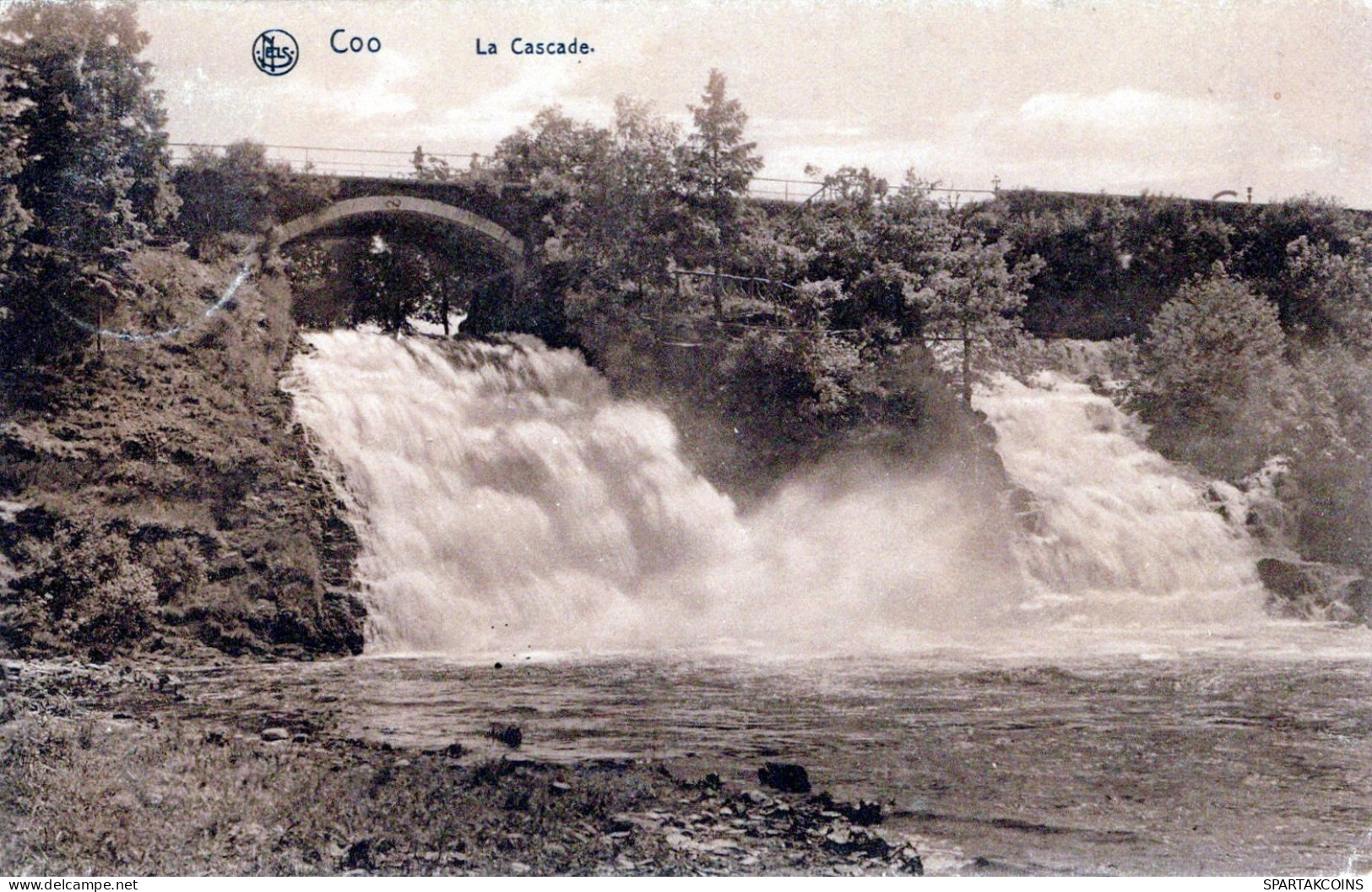 BELGIEN COO WASSERFALL Provinz Lüttich (Liège) Postkarte CPA #PAD184.DE - Stavelot