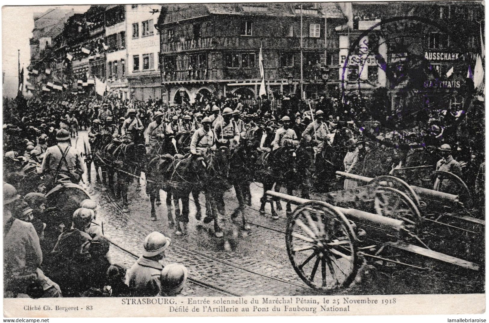 Cachet: Mission Francaise Près L'armée Americaine, L'officier De Liaison - Lettres & Documents