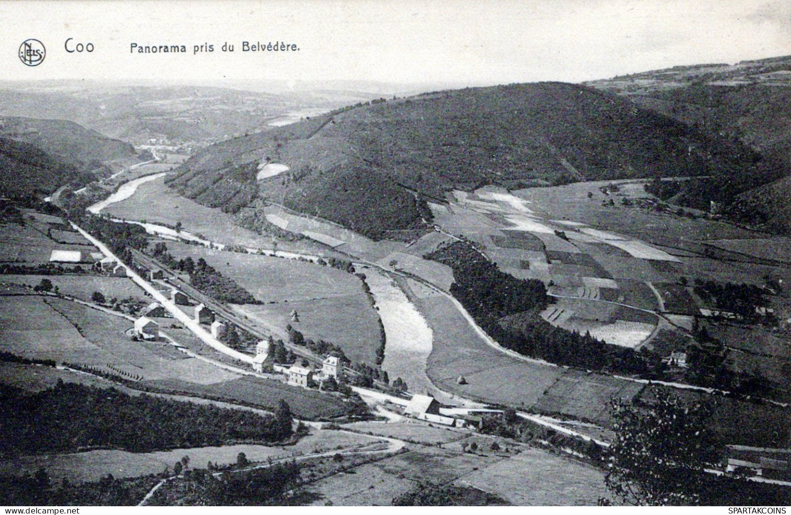 BELGIO COO WATERFALL Provincia Di Liegi Cartolina CPA Unposted #PAD185.IT - Stavelot