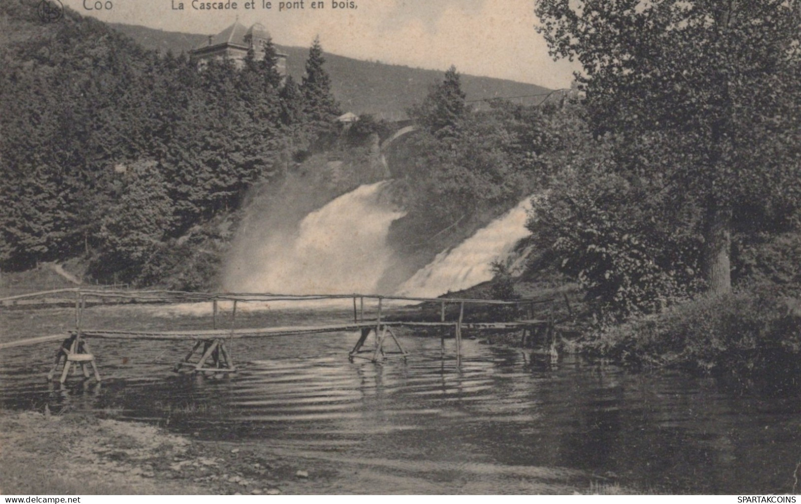 BELGIO COO WATERFALL Provincia Di Liegi Cartolina CPA #PAD056.IT - Stavelot