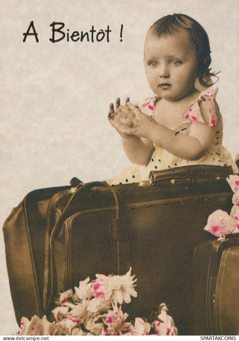 BAMBINO Ritratto Vintage Cartolina CPSM #PBV009.IT - Portraits