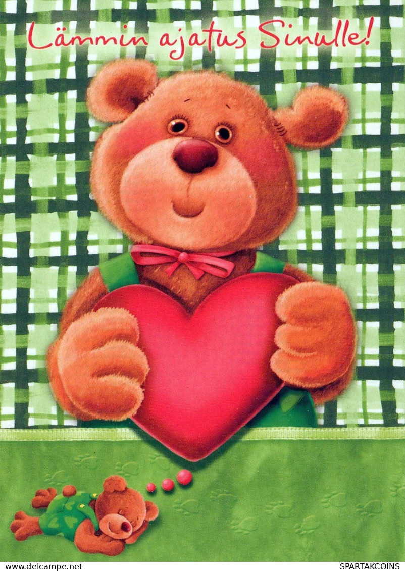 NASCERE Animale Vintage Cartolina CPSM #PBS384.IT - Bears