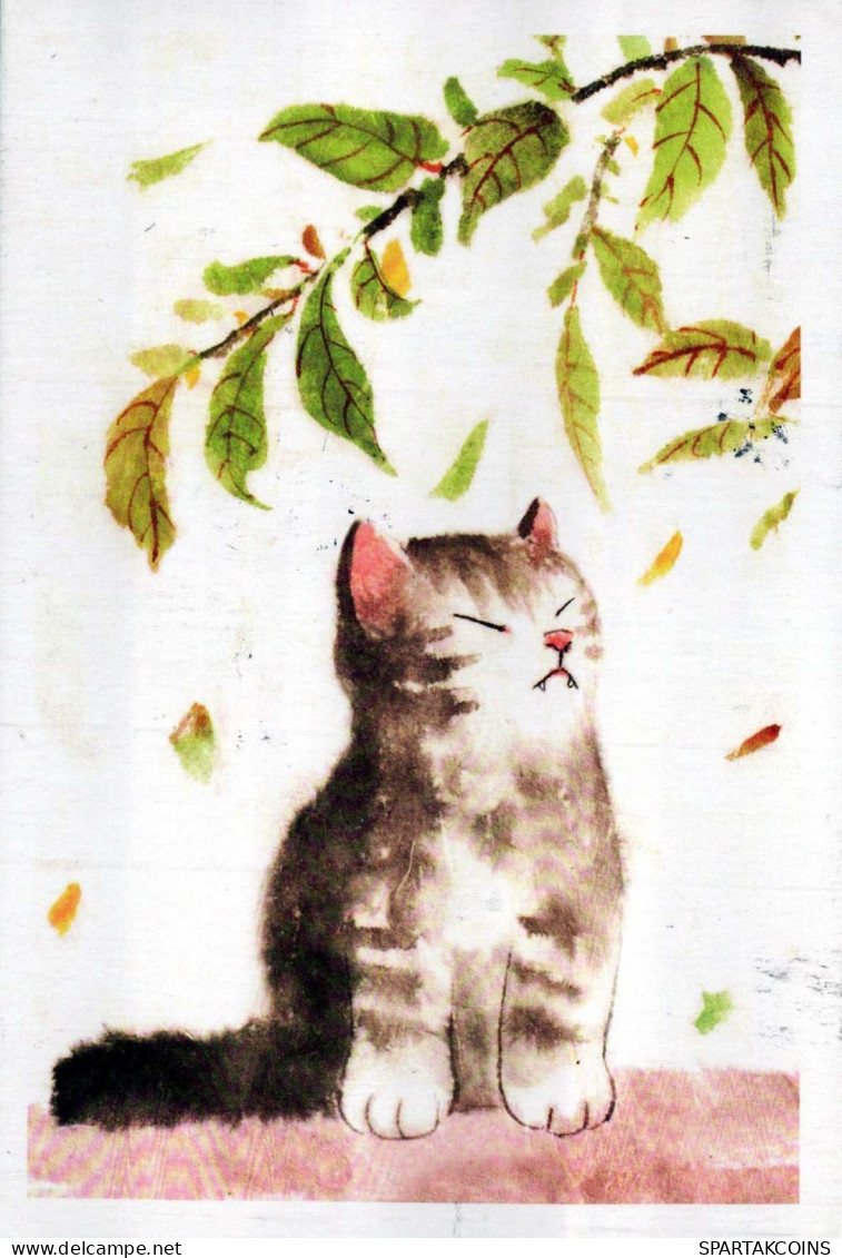 GATTO KITTY Animale Vintage Cartolina CPSM #PBQ752.IT - Katzen