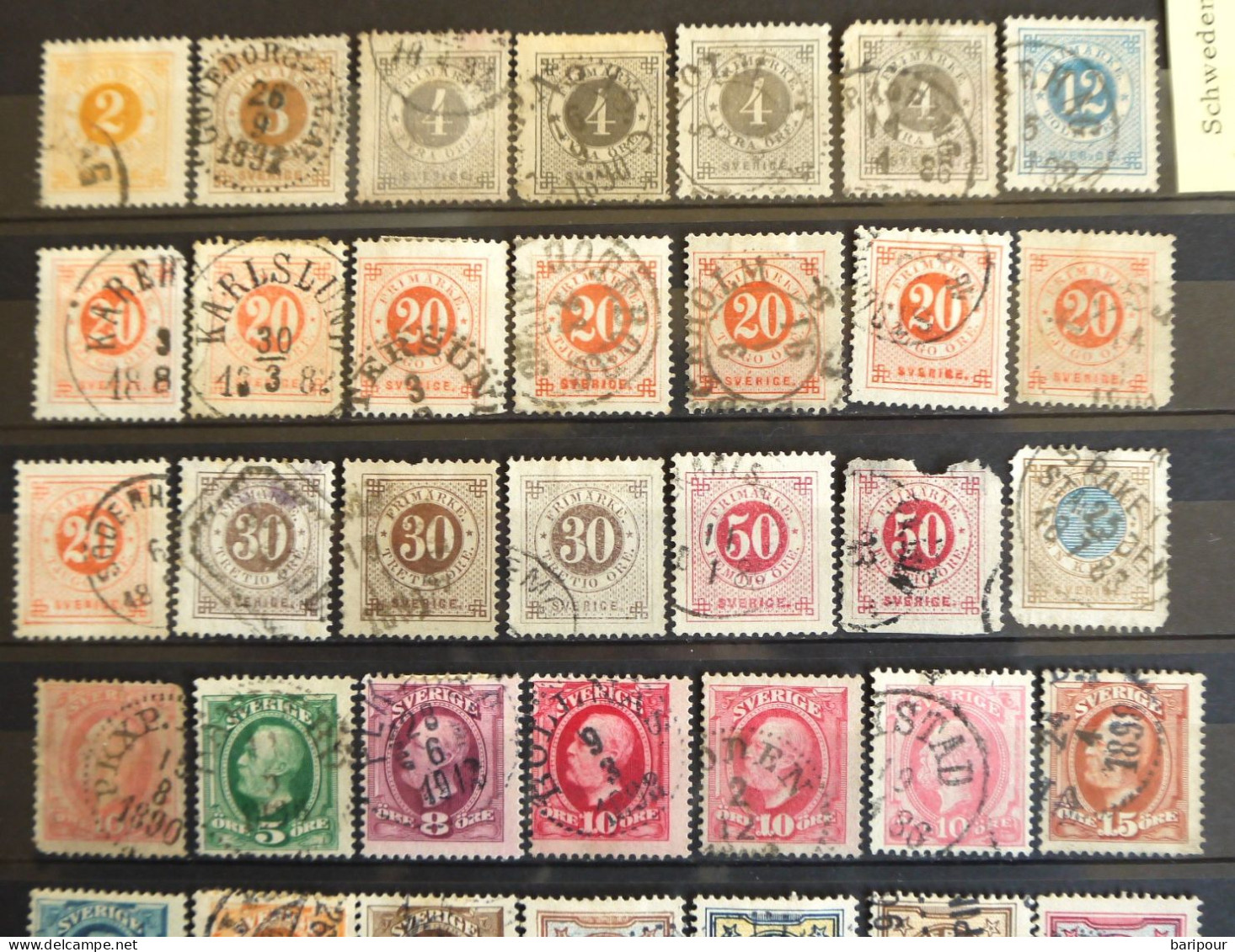 Schweden Posten & Lots Ab Klassik Gestempelt & Ungestempelt - Used Stamps