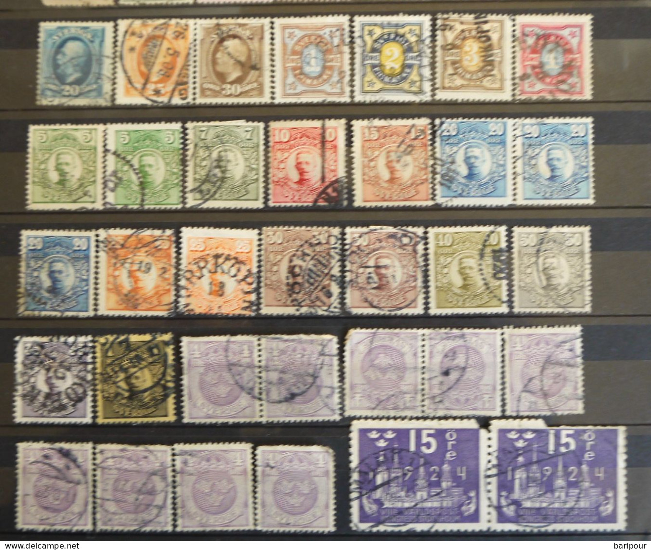 Schweden Posten & Lots Ab Klassik Gestempelt & Ungestempelt - Used Stamps