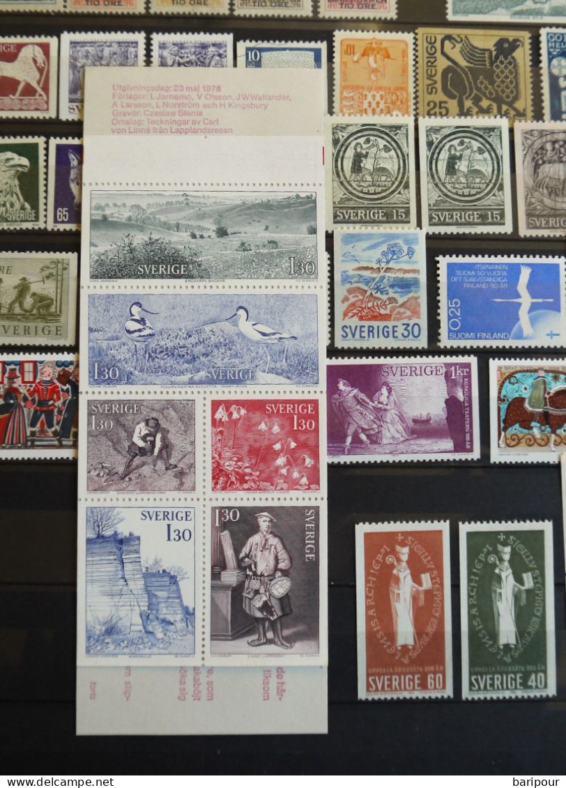 Schweden Posten & Lots Ab Klassik Gestempelt & Ungestempelt - Used Stamps