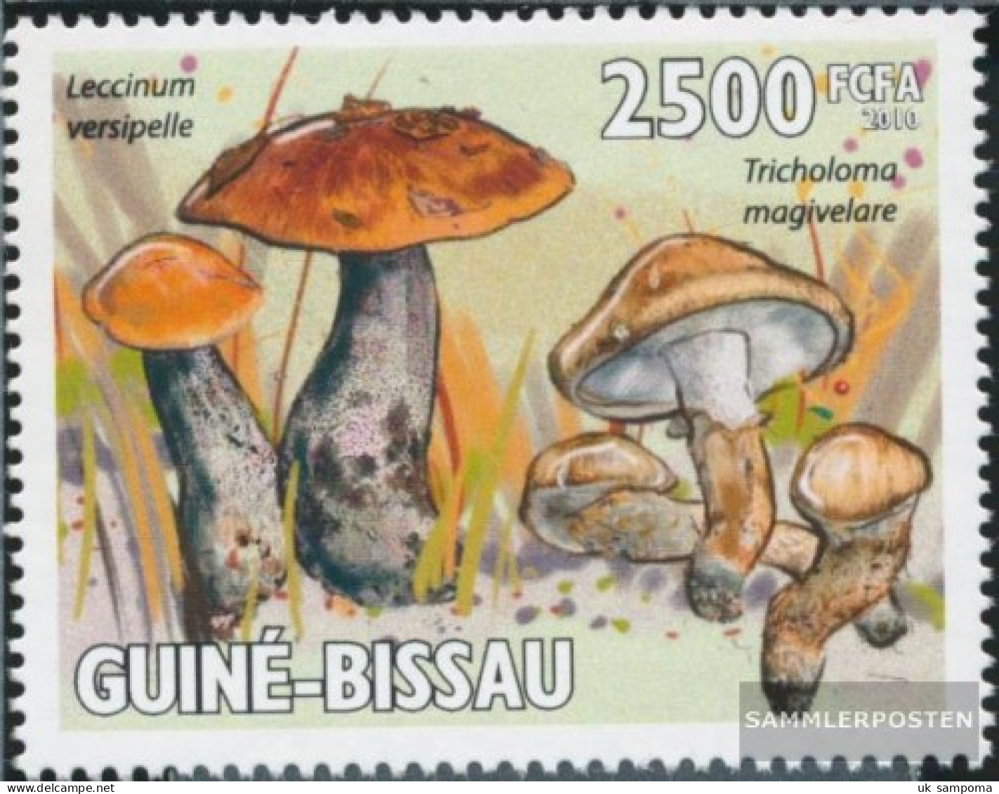 Guinea-Bissau 4628 (complete. Issue) Unmounted Mint / Never Hinged 2010 Mushrooms - Guinea-Bissau