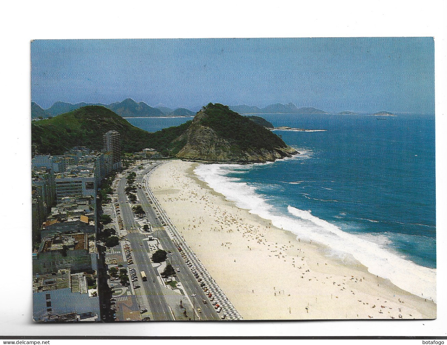 CPM RIO DE JANEIRO  PRAIA DE COPACABANA En1987! - Rio De Janeiro