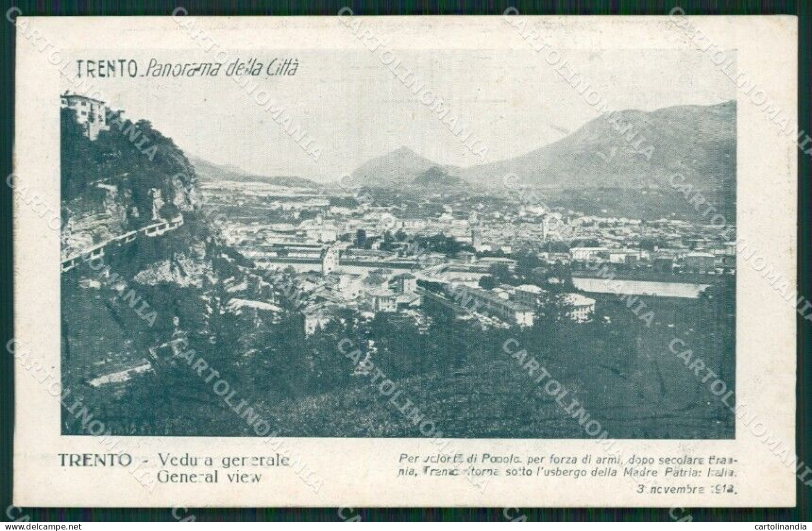 Trento Città Cartolina KV2812 - Trento