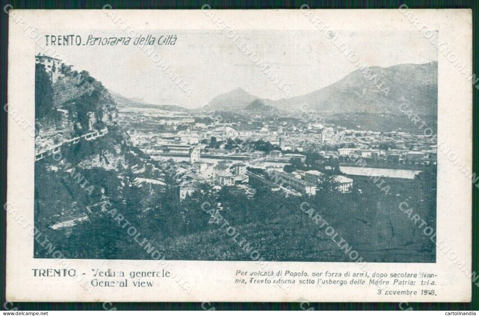 Trento Città Cartolina KV2817 - Trento