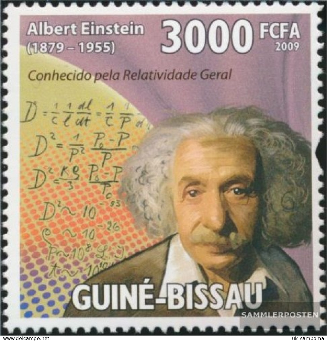 Guinea-Bissau 4449 (complete. Issue) Unmounted Mint / Never Hinged 2009 Physicist - Guinea-Bissau