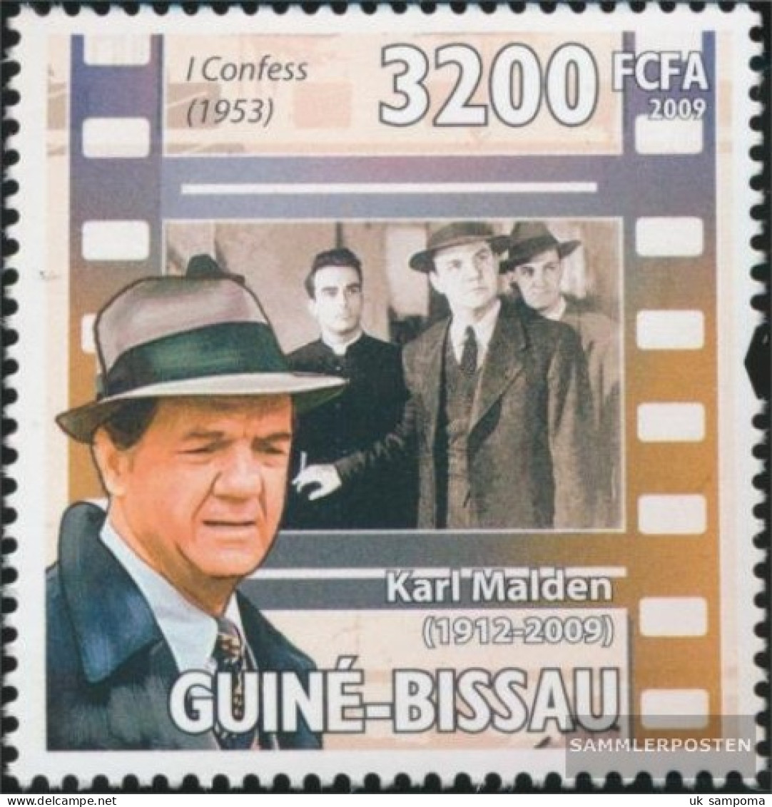 Guinea-Bissau 4443 (complete. Issue) Unmounted Mint / Never Hinged 2009 Homage To Karl Malden - Guinea-Bissau