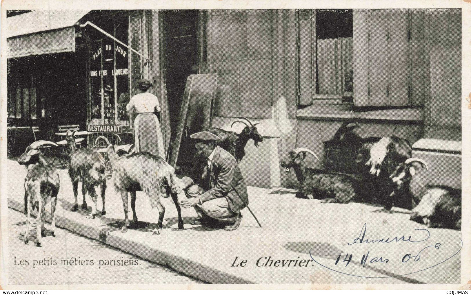 75 - PARIS _S28315_ Les Petits Métiers Parisiens - Le Chevrier - Agriculture - Artesanos De Páris