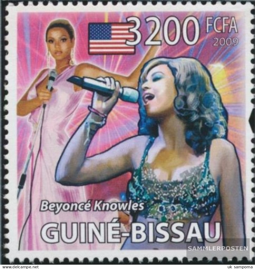 Guinea-Bissau 4413 (complete. Issue) Unmounted Mint / Never Hinged 2009 Famous Musicians - Guinea-Bissau