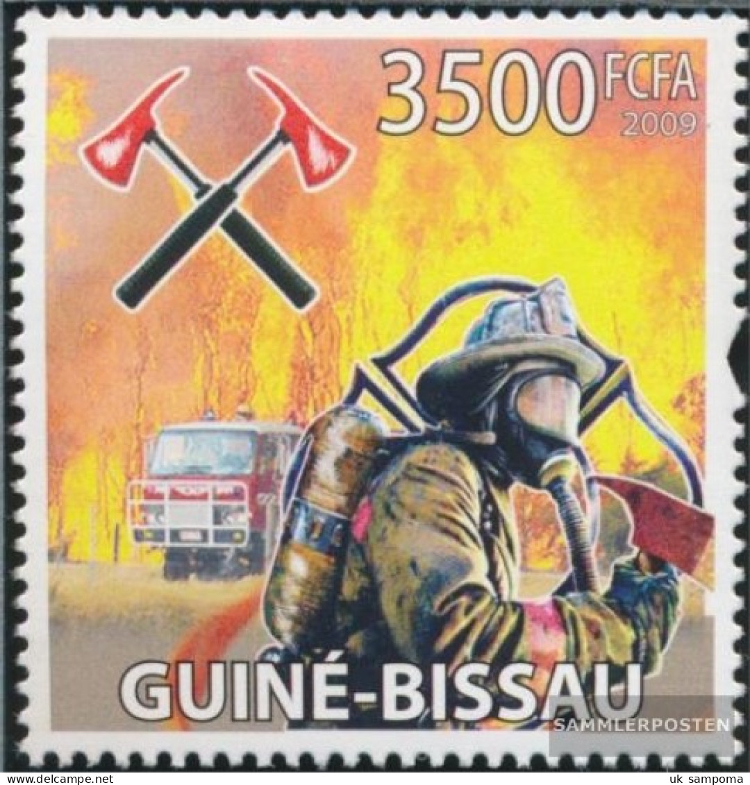 Guinea-Bissau 4407 (complete. Issue) Unmounted Mint / Never Hinged 2009 Fire - Guinea-Bissau