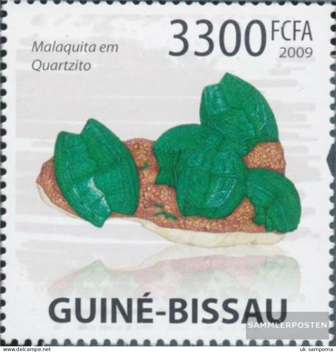 Guinea-Bissau 4401 (complete. Issue) Unmounted Mint / Never Hinged 2009 Minerals - Guinea-Bissau