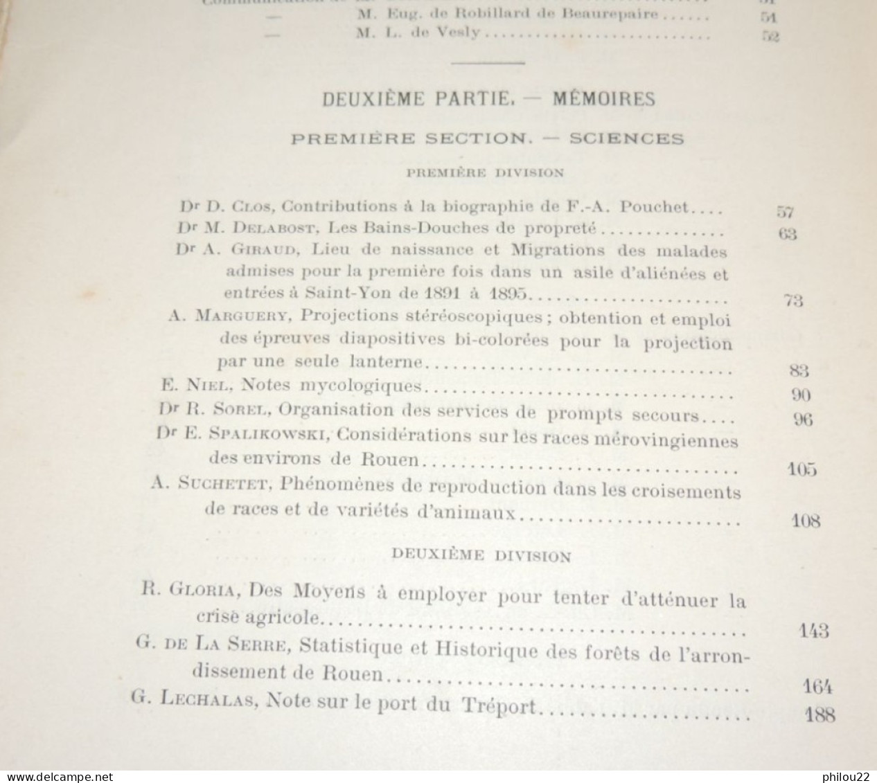 Assises Scientifiques, Littéraires Et Artistiques... IIe Session ROUEN  1896 - 1801-1900