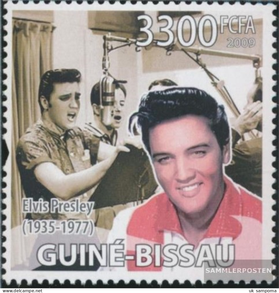 Guinea-Bissau 4290 (complete. Issue) Unmounted Mint / Never Hinged 2009 Elvis Presley - Guinea-Bissau