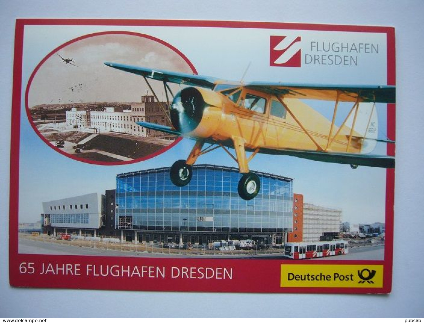 Avion / Airplane / WACO YKS 6 / Seen At Dresden Airport / 10 Jahre LUFTHANSA In Dresden - 1946-....: Era Moderna