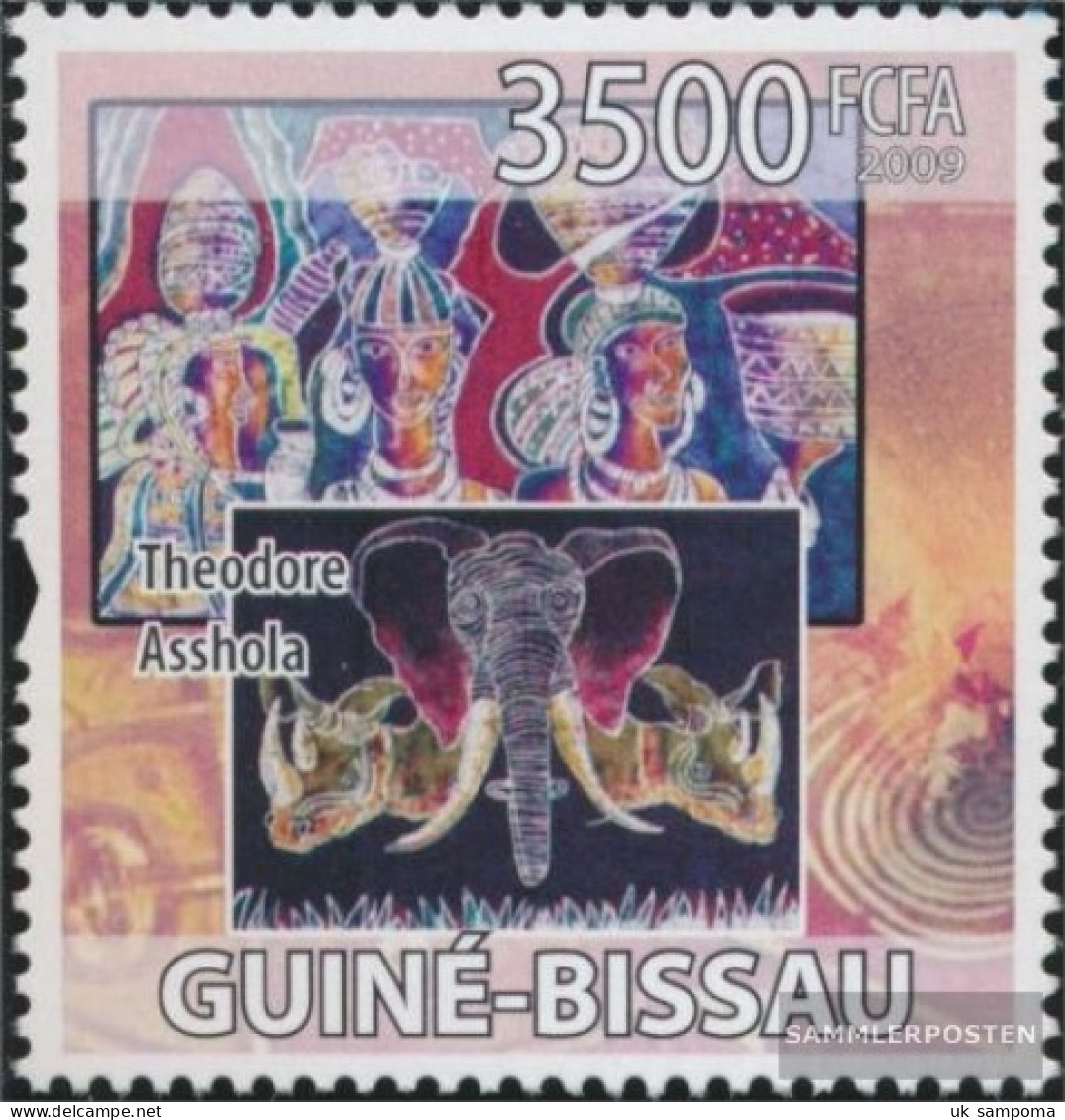 Guinea-Bissau 4264 (complete. Issue) Unmounted Mint / Never Hinged 2009 African Artist - Guinea-Bissau