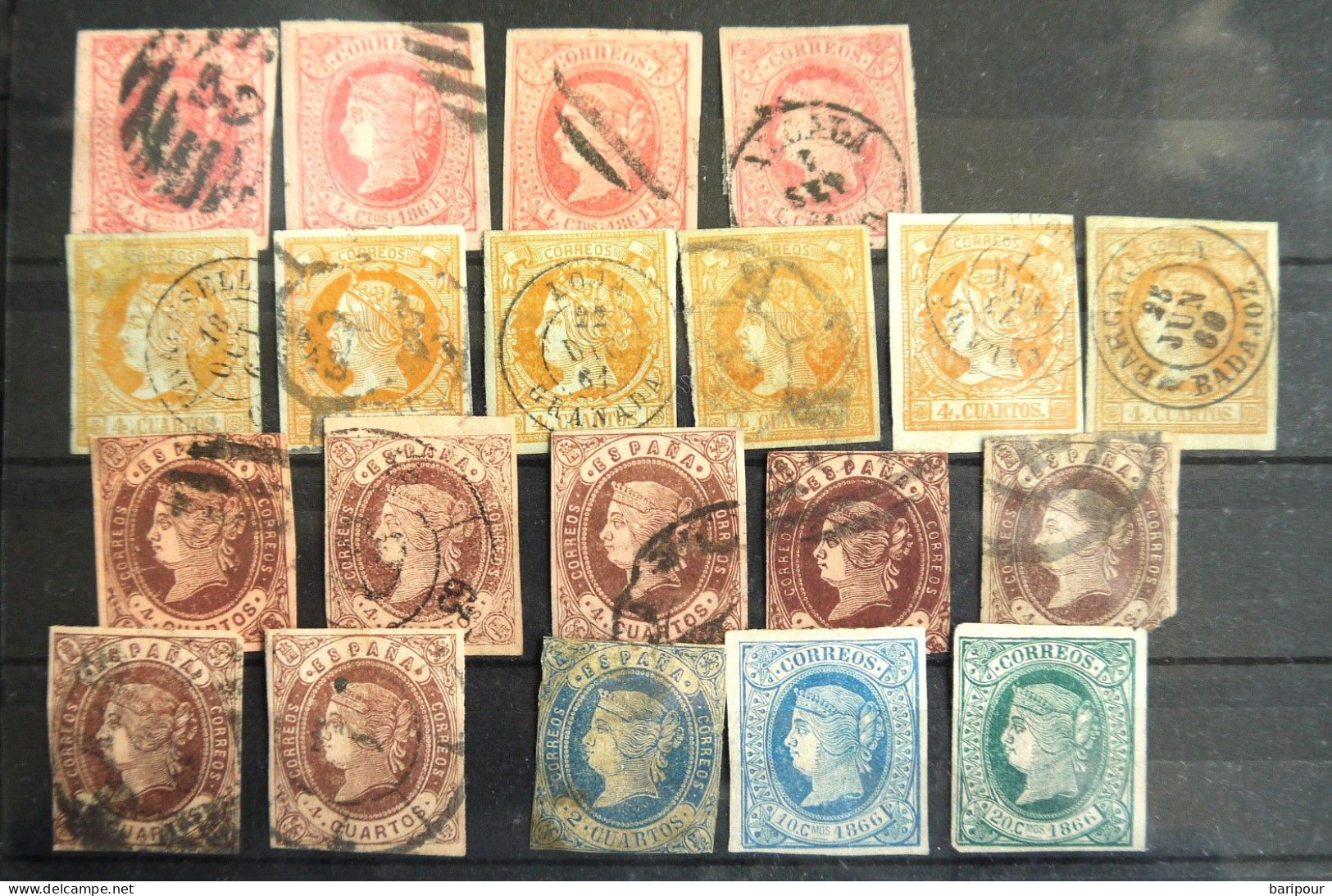 Sammlung Spanien Ab Klassik Gestempelt / Ungestempelte Ausgaben - Used Stamps