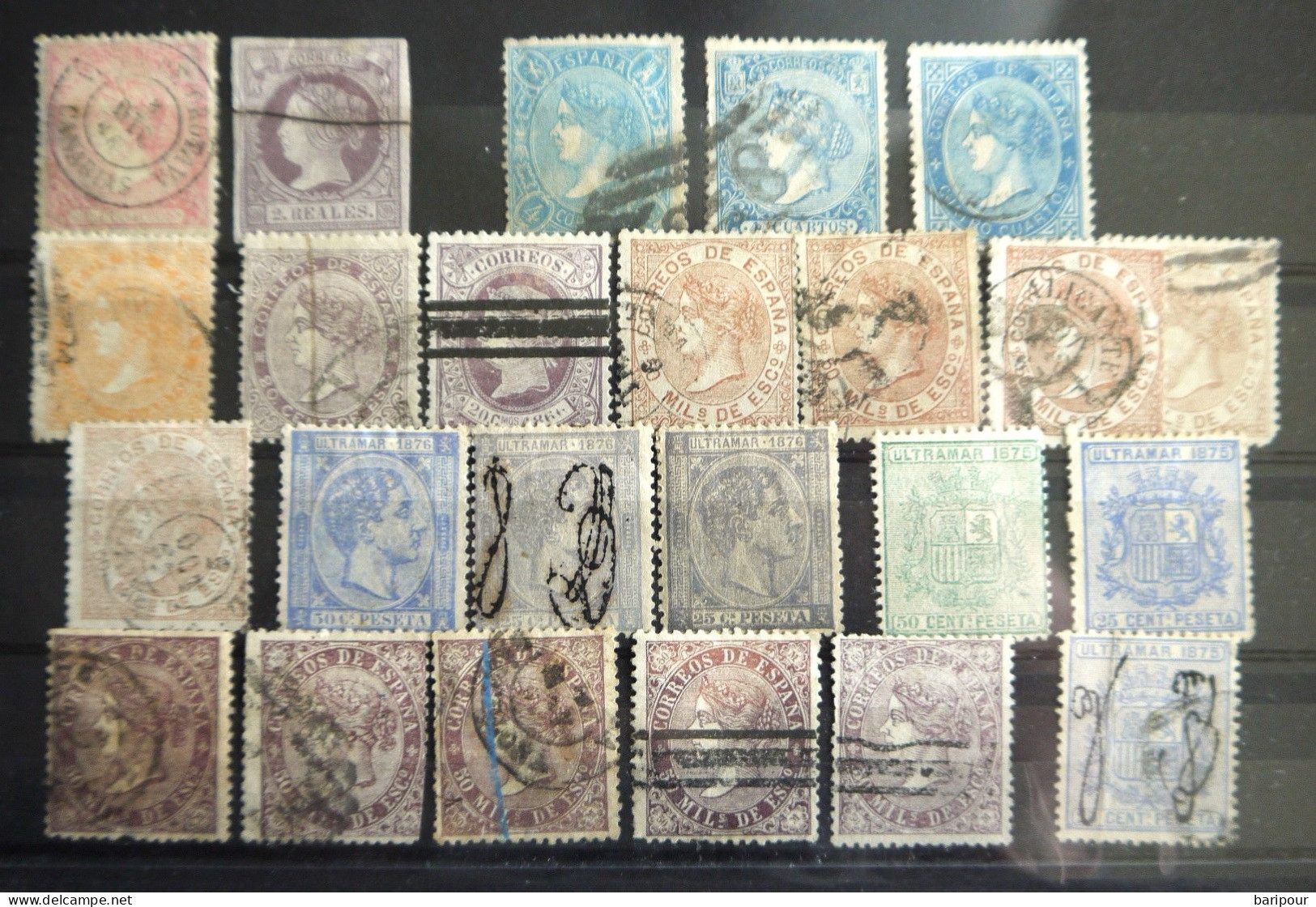 Sammlung Spanien Ab Klassik Gestempelt / Ungestempelte Ausgaben - Used Stamps
