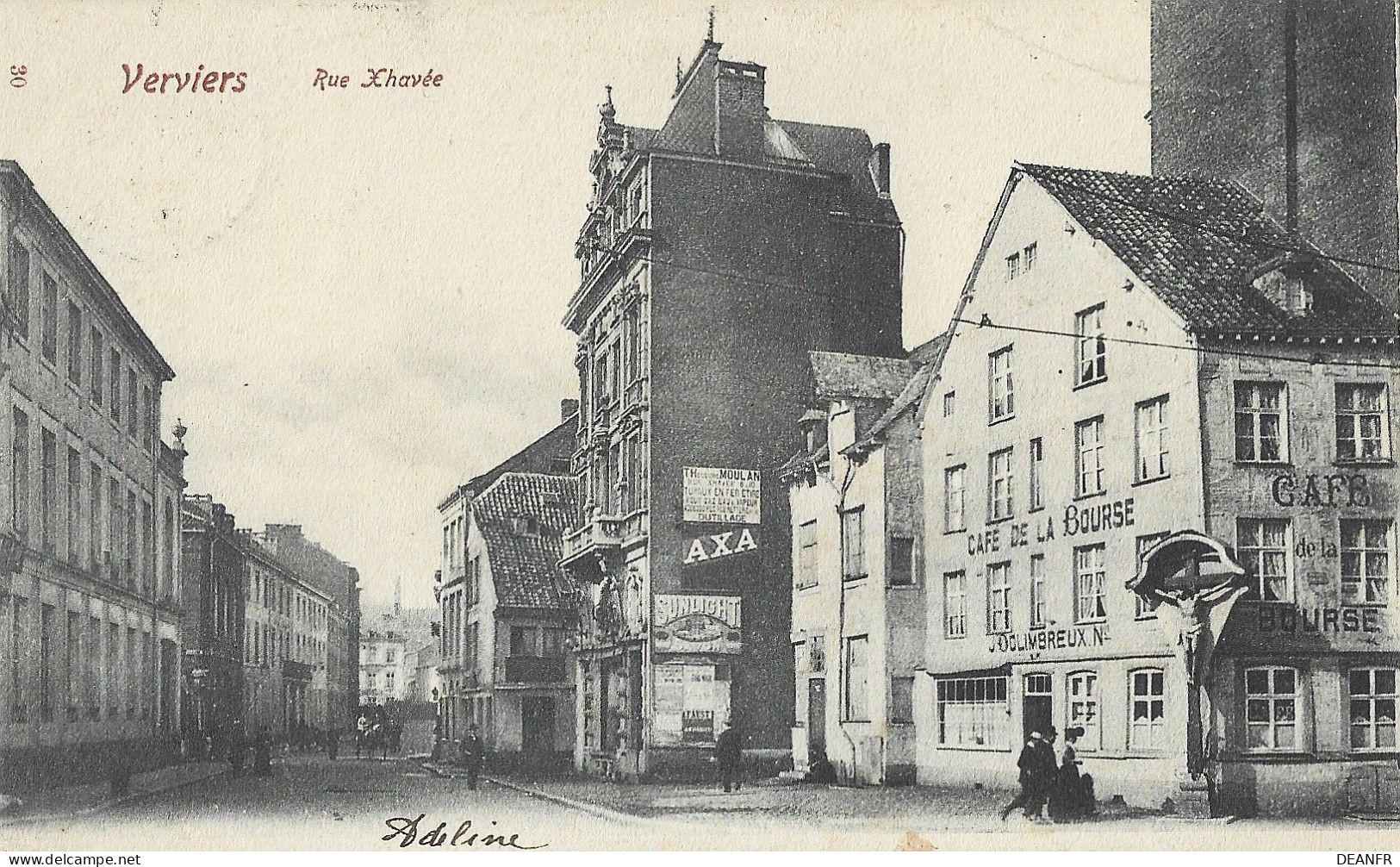 VERVIERS : Rue Xhavée. Carte Impeccable. - Verviers