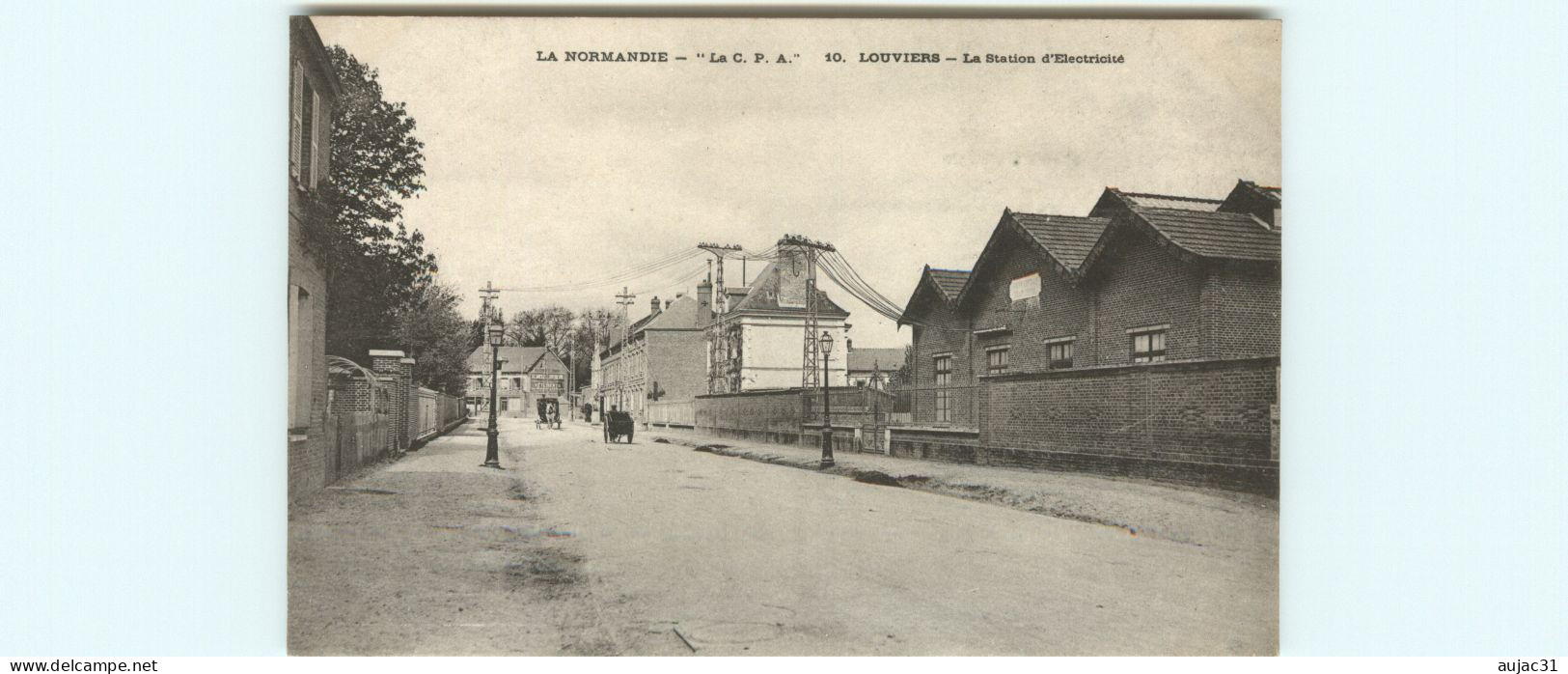 Dép 27 - Louviers - La Station D'électricité - Bon état - Louviers