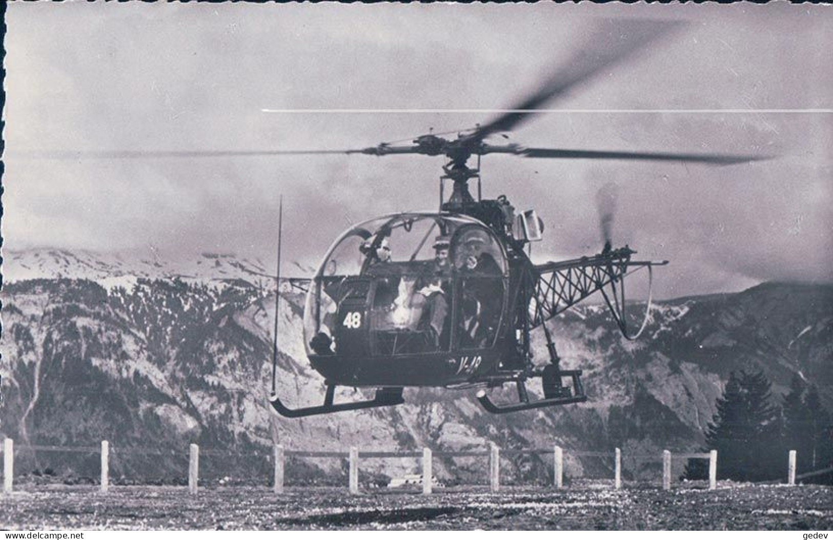 Armée Suisse, Hélicoptère Alouette (14070) - Helicopters