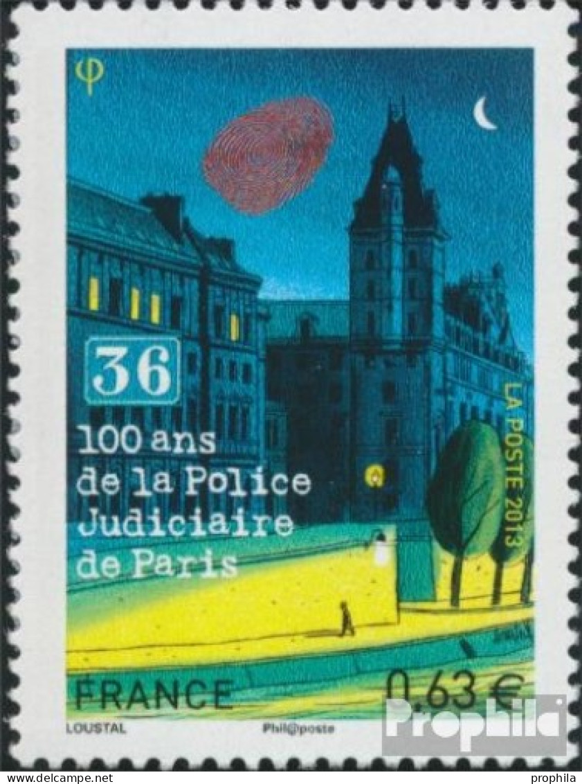 Frankreich 5673 (kompl.Ausg.) Postfrisch 2013 Pariser Kriminalpolizei - Unused Stamps