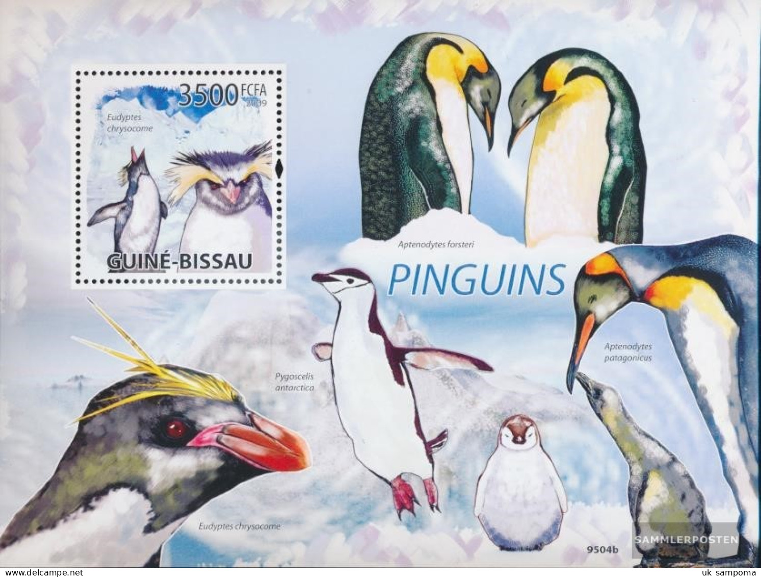 Guinea-Bissau Miniature Sheet 714 (complete. Issue) Unmounted Mint / Never Hinged 2009 Penguins - Guinea-Bissau