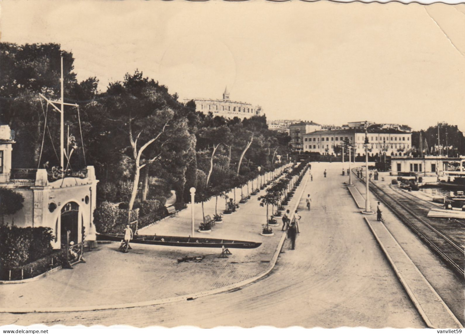 POLA-CROAZIA-RIVA VENEZIA-CARTOLINA VERA FOTOGRAFIA- VIAGGIATA IL -4-1-1942 - Croatia