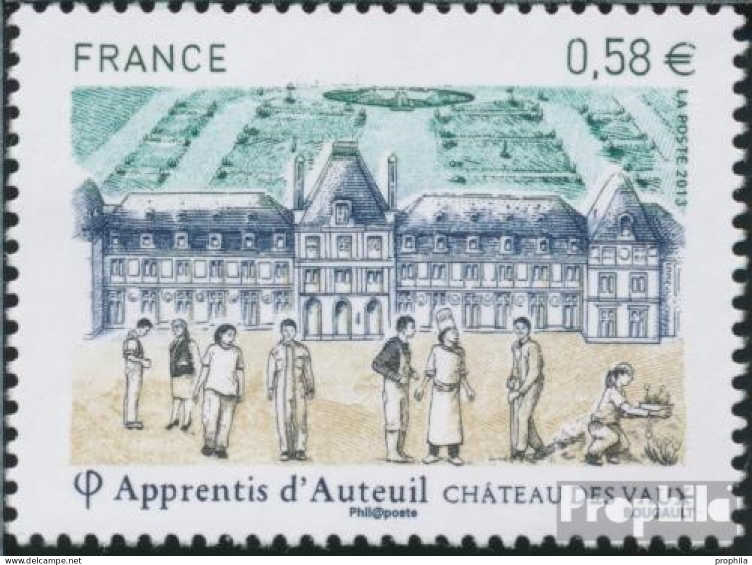 Frankreich 5556 (kompl.Ausg.) Postfrisch 2013 Stiftung Für Waisenkinder - Unused Stamps