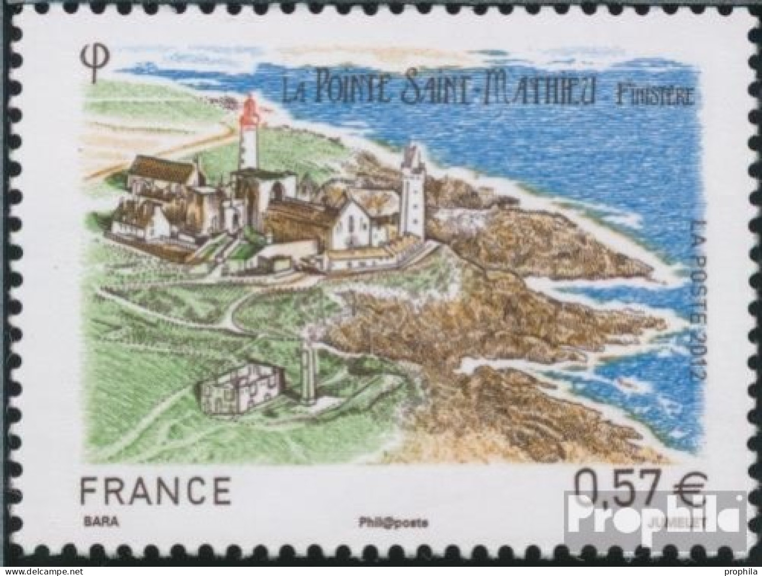 Frankreich 5421 (kompl.Ausg.) Postfrisch 2012 Tourismus - Unused Stamps