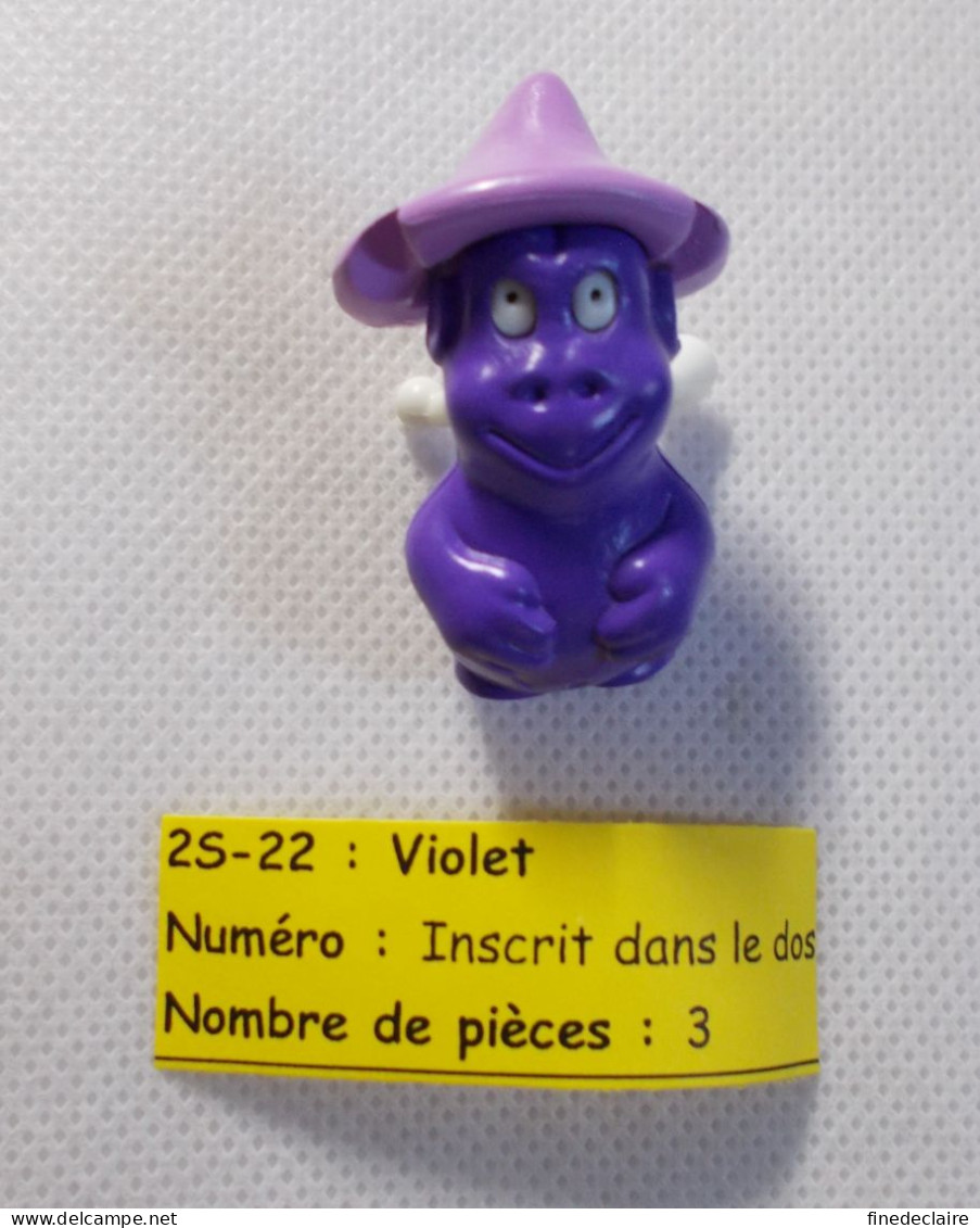 Kinder - Painty's Ten - Violet - 2S 022 - Sans BPZ - Mountables