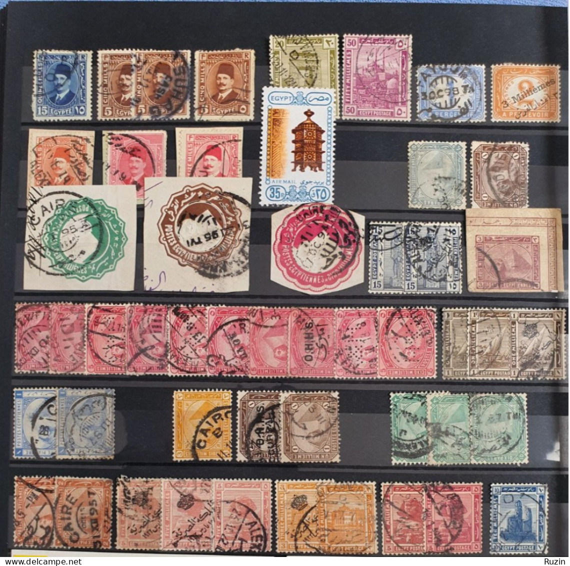 Egypt Stamps Collection - Verzamelingen (zonder Album)