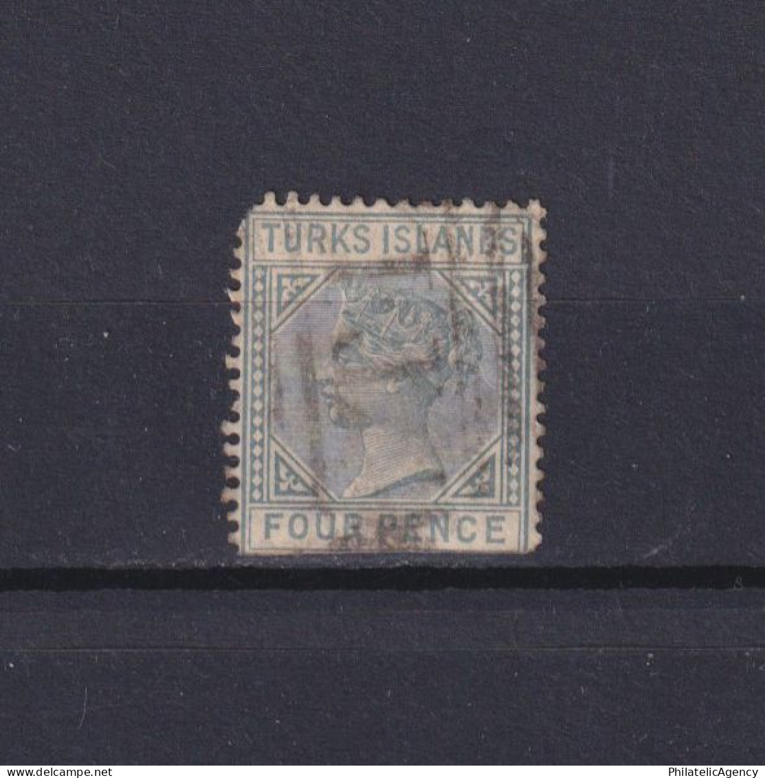 TURKS ISLANDS 1884, SG #57, Queen Victoria, Used - Turks And Caicos