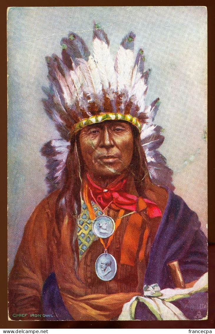 ETATS-UNIS 167 - CHIEF IRON OWL - Native Americans