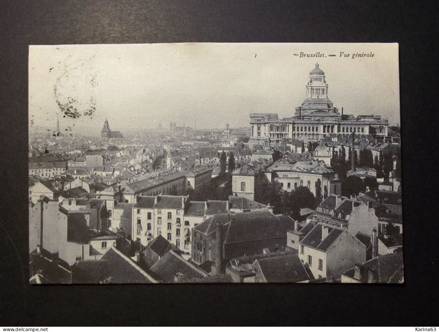 België - Belgique - Brussel - CPA - Vue Générale - Avec Timbre - 1909 - Cartas Panorámicas