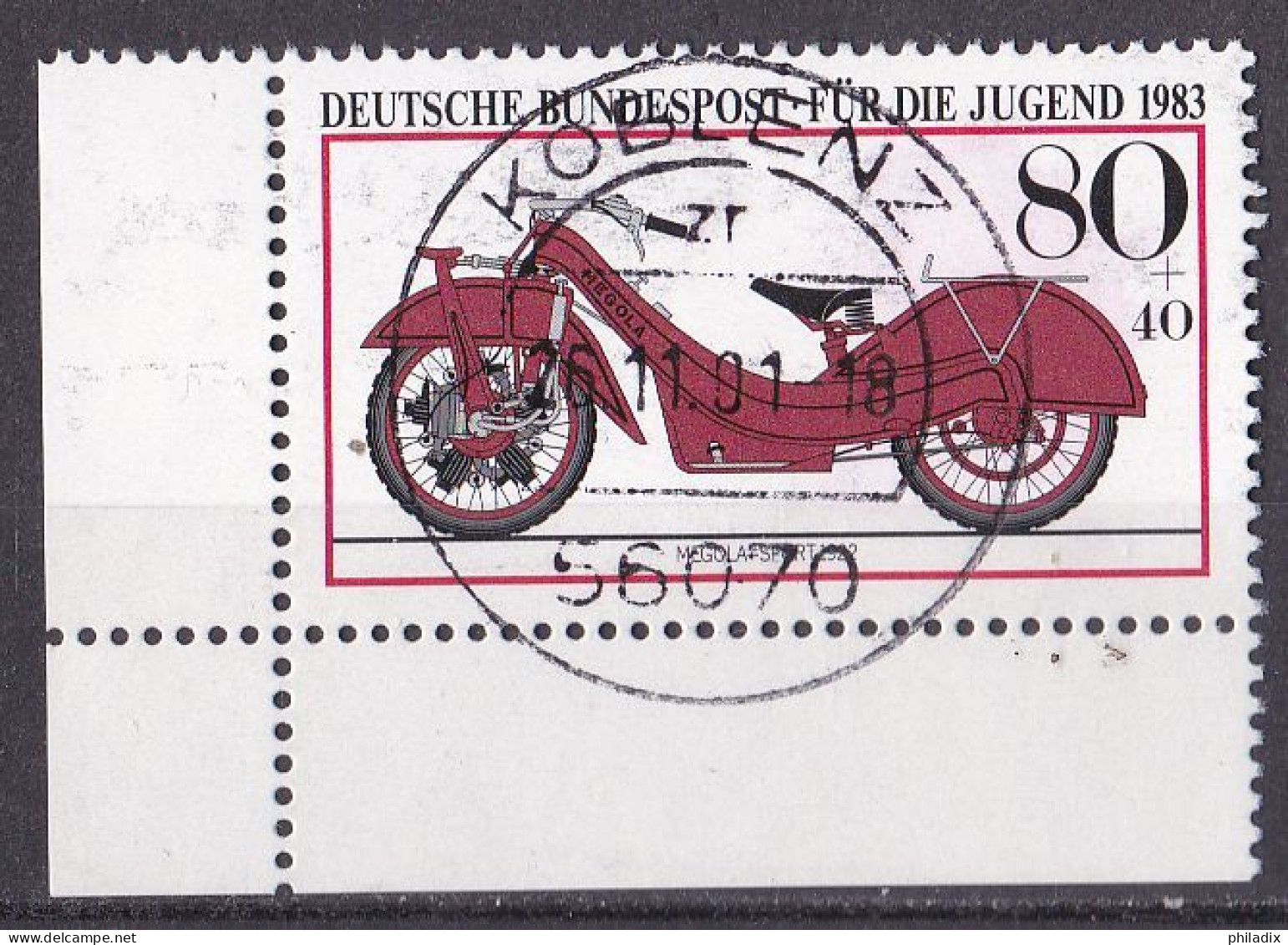 BRD 1983 Mi. Nr. 1170 Eckrand Vollstempel O/used (BRD1-2) - Usados